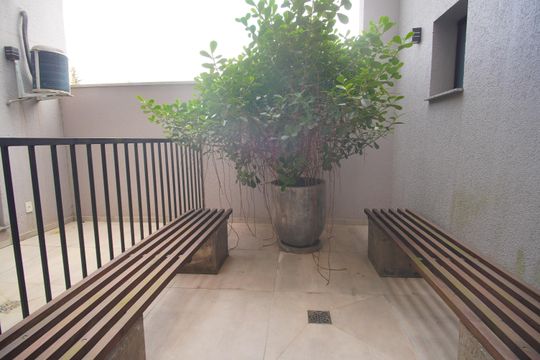 Área externa de apartamento para alugar com 1 quarto, 25m² em Vila Nova, Novo Hamburgo