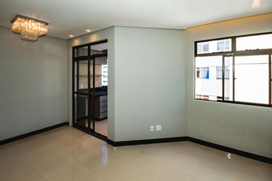 Sala de apartamento para alugar com 3 quartos, 86m² em Dona Clara, Belo Horizonte