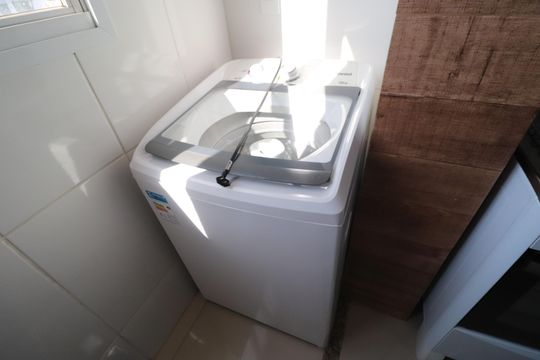 Área de Serviço de apartamento para alugar com 2 quartos, 57m² em Santa Mônica, Uberlândia