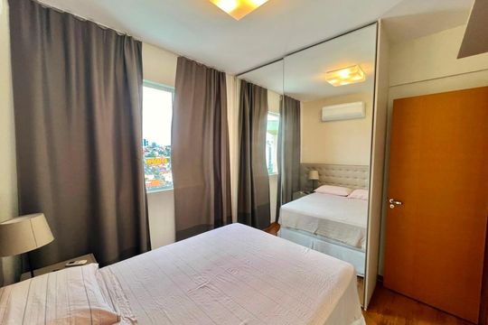 Suíte 2  de apartamento para alugar com 2 quartos, 64m² em Buritis, Belo Horizonte