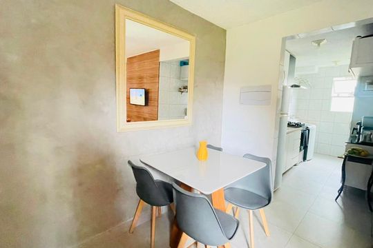 Sala de Jantar de apartamento para alugar com 2 quartos, 50m² em Conjunto Habitacional Jardim Sao Bento, Embu das Artes