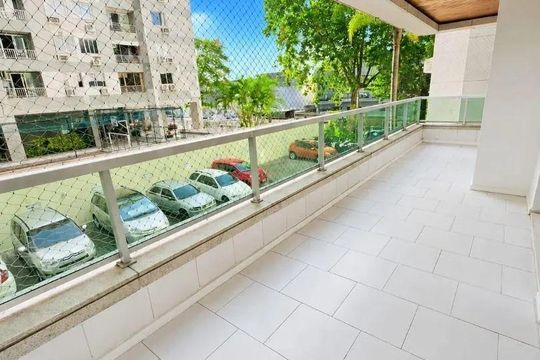 Varanda de apartamento à venda com 2 quartos, 86m² em Barra da Tijuca, Rio de Janeiro