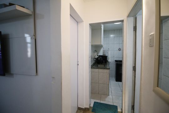 Corredor de apartamento à venda com 2 quartos, 63m² em Anil, Rio de Janeiro