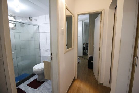 Corredor de apartamento à venda com 2 quartos, 63m² em Anil, Rio de Janeiro