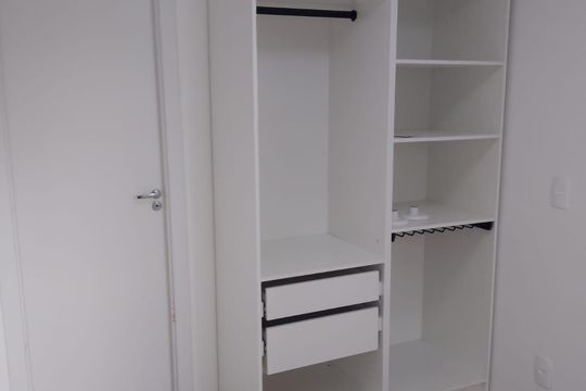 Quarto de apartamento para alugar com 1 quarto, 27m² em Campo Belo, São Paulo
