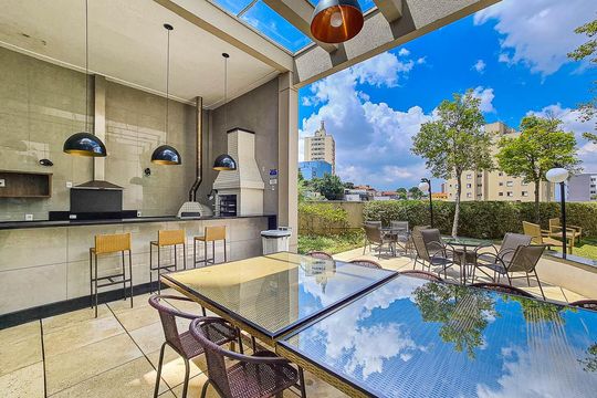 Área comum - Churrasqueira de apartamento para alugar com 2 quartos, 78m² em Vila Leonor, São Paulo