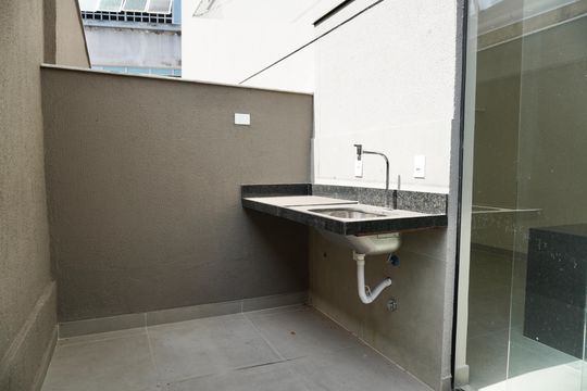 Área de Serviço (Área Privativa) de kitnet/studio à venda com 1 quarto, 48m² em Anchieta, Belo Horizonte
