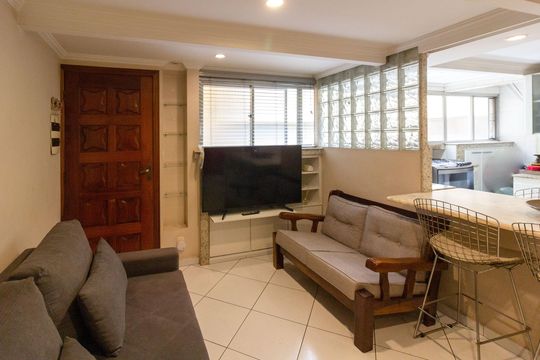 Sala de apartamento para alugar com 3 quartos, 60m² em Parque Cecap, Guarulhos