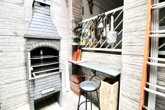 Área gourmet de casa à venda com 3 quartos, 150m² em Jardim Santa Maria, São Paulo