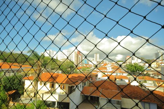 Varanda  da suíte vista  de apartamento à venda com 4 quartos, 113m² em Nova Petrópolis, São Bernardo do Campo