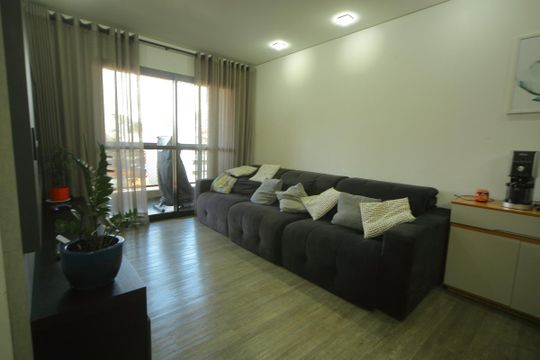 Sala de apartamento à venda com 4 quartos, 113m² em Nova Petrópolis, São Bernardo do Campo