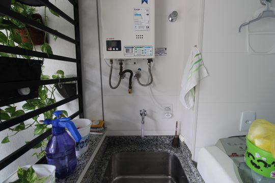 Área de serviço de apartamento para alugar com 2 quartos, 75m² em Jacarepaguá, Rio de Janeiro