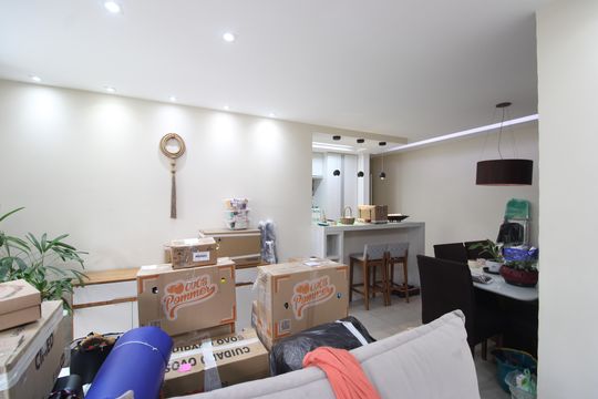 Sala de apartamento para alugar com 2 quartos, 75m² em Jacarepaguá, Rio de Janeiro