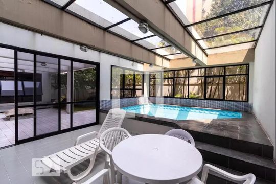 Área comum - Piscina de apartamento para alugar com 2 quartos, 78m² em Pinheiros, São Paulo