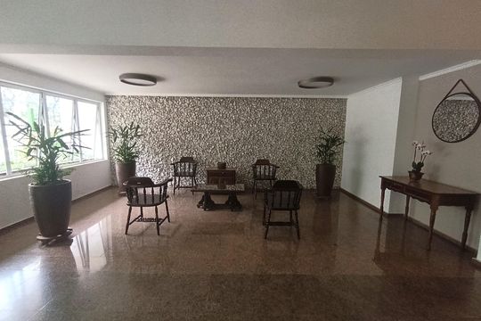 Hall Social de apartamento à venda com 1 quarto, 28m² em Bela Vista, São Paulo