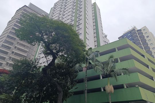 Fachada de apartamento à venda com 1 quarto, 28m² em Bela Vista, São Paulo