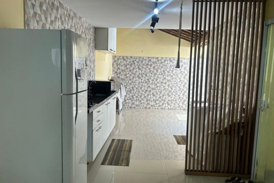 Cozinha de casa de condomínio à venda com 3 quartos, 120m² em Taquara, Rio de Janeiro