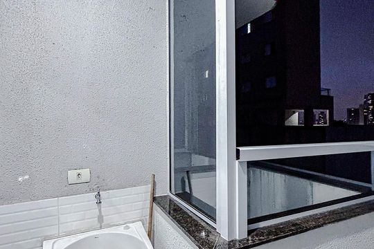 Área de Serviço de apartamento para alugar com 2 quartos, 50m² em Chácara Seis de Outubro, São Paulo