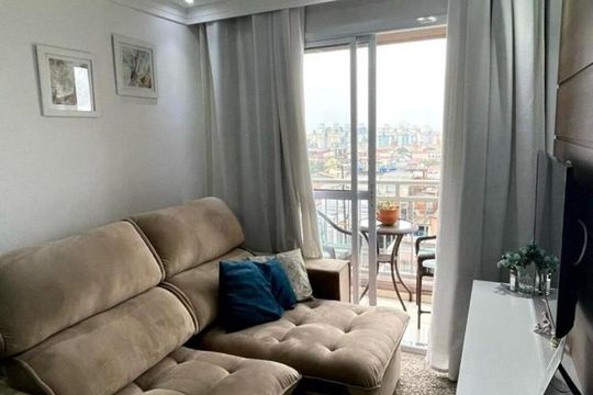 Sala de apartamento à venda com 2 quartos, 50m² em Vila Monte Santo, São Paulo