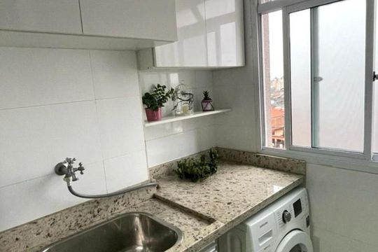 Área de serviço de apartamento à venda com 2 quartos, 50m² em Vila Monte Santo, São Paulo