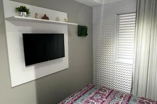Quarto de apartamento à venda com 2 quartos, 50m² em Vila Monte Santo, São Paulo