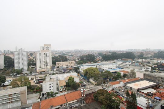 Vista da Varanda de kitnet/studio para alugar com 1 quarto, 20m² em Vila Santana, São Paulo