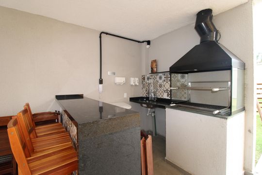 Área comum de kitnet/studio para alugar com 1 quarto, 20m² em Vila Santana, São Paulo