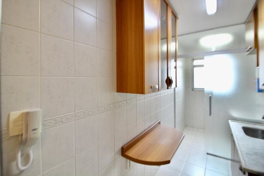Cozinha de apartamento à venda com 2 quartos, 50m² em Cidade Patriarca, São Paulo
