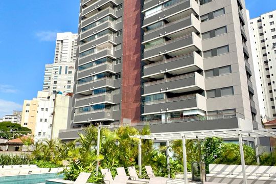 Fachada de apartamento à venda com 2 quartos, 56m² em Vila Anglo Brasileira, São Paulo
