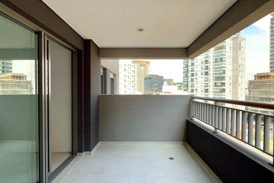 Varanda de apartamento à venda com 2 quartos, 56m² em Vila Anglo Brasileira, São Paulo