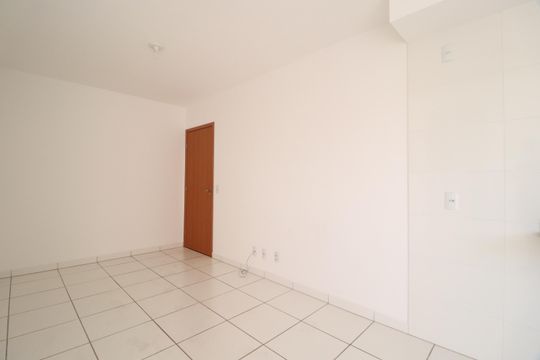 Sala de apartamento para alugar com 2 quartos, 52m² em Jardim Brasília, Uberlândia