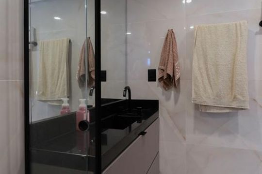 Banheiro de apartamento à venda com 3 quartos, 70m² em Vila Aurora (zona Norte), São Paulo