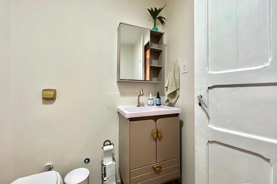 Banheiro Corredor de casa à venda com 2 quartos, 134m² em Mirandópolis, São Paulo