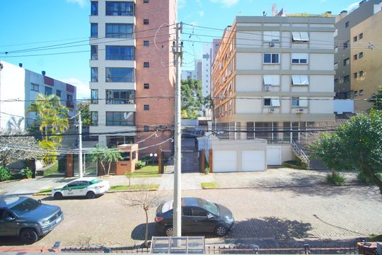 Suíte - Vista de apartamento à venda com 3 quartos, 118m² em Petrópolis, Porto Alegre