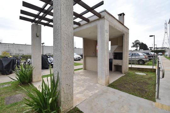 Área comum - Churrasqueira de apartamento à venda com 2 quartos, 38m² em Santa Cândida, Curitiba