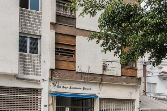 Fachada de apartamento à venda com 1 quarto, 41m² em Pinheiros, São Paulo