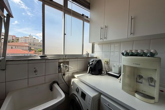Área de serviço de apartamento à venda com 3 quartos, 150m² em Carlos Prates, Belo Horizonte