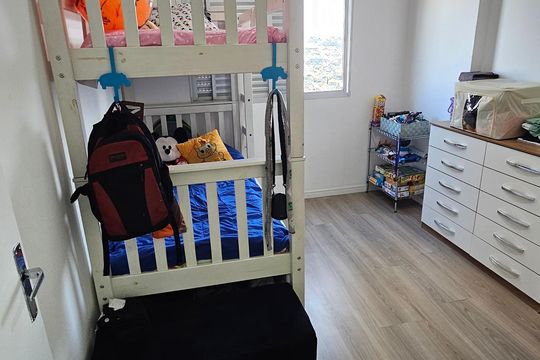 Quarto de apartamento à venda com 3 quartos, 68m² em Vila Osasco, Osasco