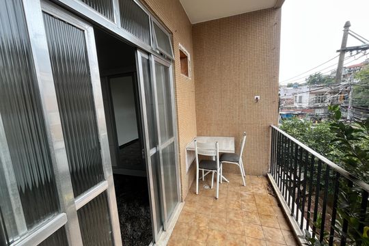 Varanda de apartamento para alugar com 1 quarto, 56m² em Cocotá, Rio de Janeiro