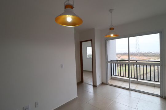 Sala de apartamento para alugar com 2 quartos, 50m² em Grand Ville, Uberlândia