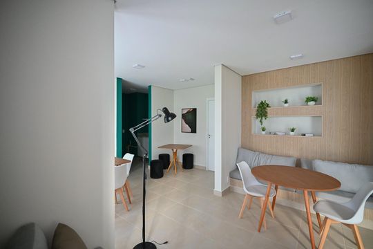 Salão de Festa 2 de apartamento para alugar com 2 quartos, 48m² em Vila Prel, São Paulo