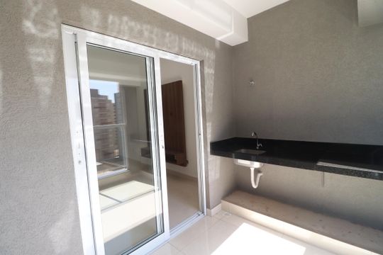 Varanda  de apartamento para alugar com 2 quartos, 72m² em Ribeirânia, Ribeirão Preto