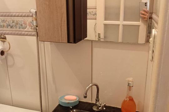 Banheiro de casa à venda com 2 quartos, 85m² em Rocha, Rio de Janeiro