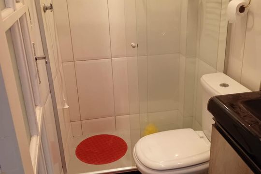Banheiro de casa à venda com 2 quartos, 85m² em Rocha, Rio de Janeiro