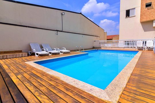 Área comum - Piscina de apartamento à venda com 3 quartos, 83m² em Vila Floresta, Santo André