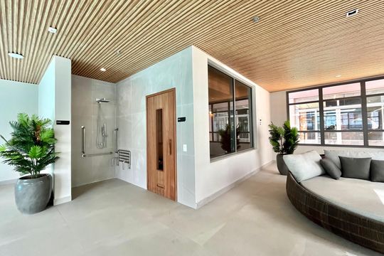Área comum - Sauna  de apartamento para alugar com 1 quarto, 55m² em Vila Clementino, São Paulo
