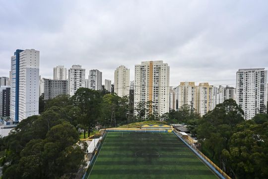 Vista do Quarto de apartamento para alugar com 2 quartos, 73m² em Vila Andrade, São Paulo