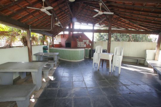 Área comum - Churrasqueira de apartamento à venda com 3 quartos, 70m² em Taquara, Rio de Janeiro