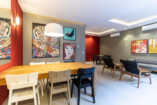 Espaço Multiuso de kitnet/studio à venda com 1 quarto, 20m² em Vila Buarque, São Paulo