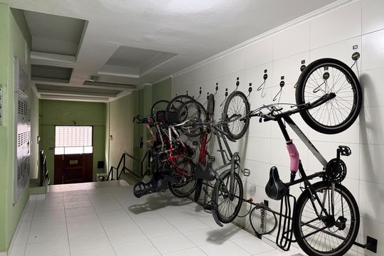 Área comum de apartamento para alugar com 2 quartos, 54m² em Paquetá, Santos